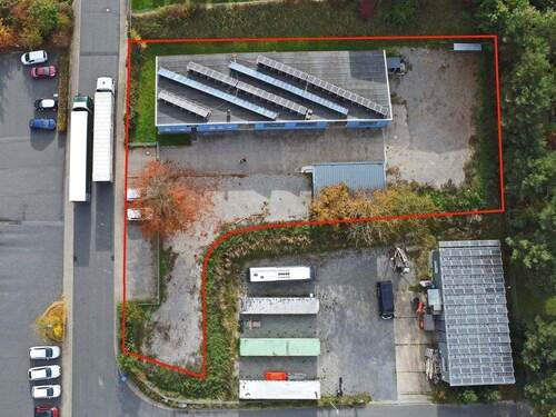 Luftbild - Halle in Osterburken