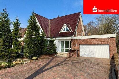 Ansicht von vorn-4 - Haus am See - Top-gepflegtes Haus mit Keller und Garage an der Gr. Tonkuhle