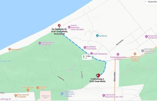 Lageplan Graal-Müritz - 1 Zimmer Einfamilienhaus zum Kaufen in Graal-Müritz