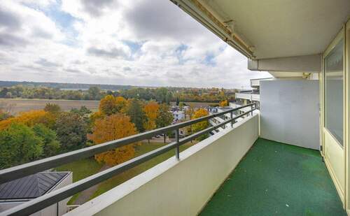 Orion4-Balkon_wW7_web - Etagenwohnung mit 76,00 m&sup2; in Unterschleißheim zur Miete