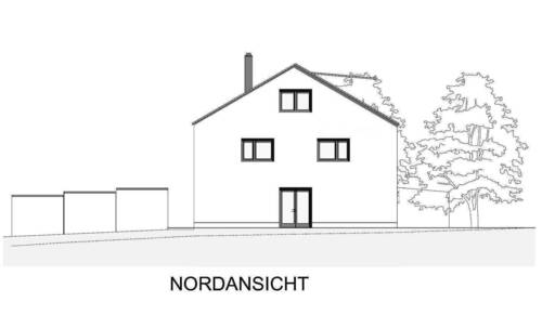 Nordansicht - Reihenmittelhaus mit 118,00 m² in Ingolstadt zum Kaufen