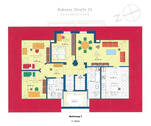 Grundriss Wohnung 7 - DG - 