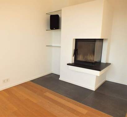 Moderner Kamin im Wohnzimmer - 