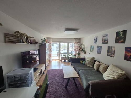 Wohnzimmer - 4 Zimmer Etagenwohnung in Kempten