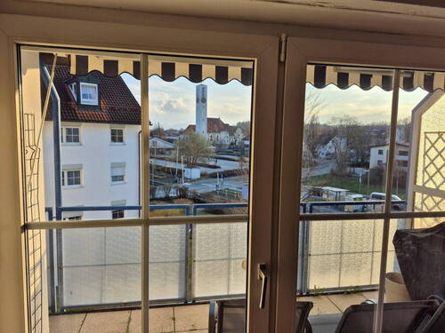 Ausblick - Etagenwohnung mit 101,50 m&sup2; in Kempten zum Kaufen
