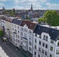 Wohnen mit Altbauflair - Gepflegte 3-Zimmer-Wohnung mit Balkon - Bremerhaven Lehe