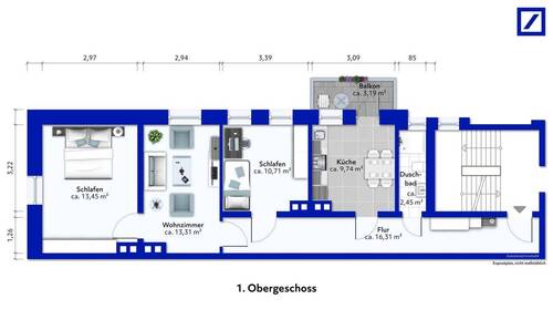 1. Obergeschoss - 