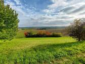 Aussicht Freiwinklstr 9_bearbeitet.jpg - Sonniges Hanggrundstück mit unverbaubarem Fernblick in Moosthenning
