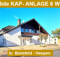 SEHR SOLIDES MIETOBJEKT mit 6 Whg. im BEST- ZUSTAND da Komplettsanierung & Umbau in 2012 - Bielefeld Heepen