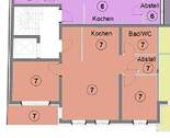 Grundriss WE7 - Etagenwohnung mit 67,50 m&sup2; in Gotha zur Miete