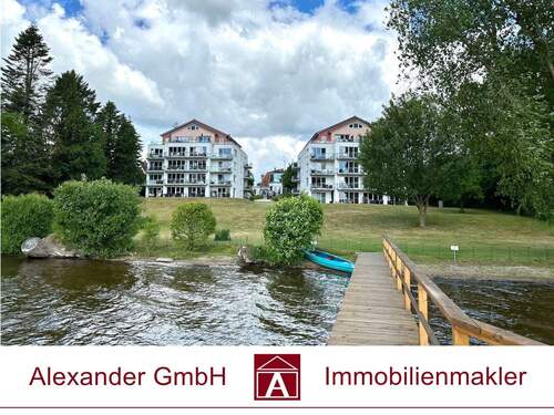 Villen vom Steg - Plöner See - Möblierte Ferienwohnung mit SüdWest-Terrasse und Seeblick