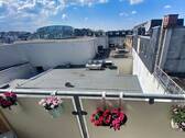 Balkonblick Typ 4-Zimmer-Wohnung - 