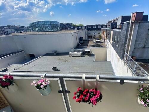 Balkonblick Typ 4-Zimmer-Wohnung - 