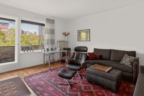 Weiteres Wohnzimmer auch mit Balkon - 3 Zimmer Etagenwohnung in Berlin
