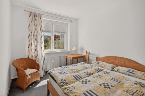 Ruhiges Schlafzimmer zum Innenhof - Etagenwohnung mit 97,90 m&sup2; in Berlin zum Kaufen