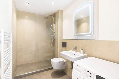 Bad - Etagenwohnung mit 48,60 m&sup2; in Düsseldorf zum Kaufen