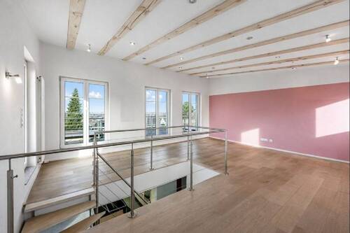 Heller Wohnbereich - Repräsentative Maisonette-Eigentumswohnung mit Dachterrasse in Bochum-Stiepel