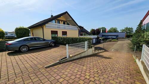 Nordwestansicht - WOHN- UND GESCHÄFTSHAUS IN 79291 MERDINGEN