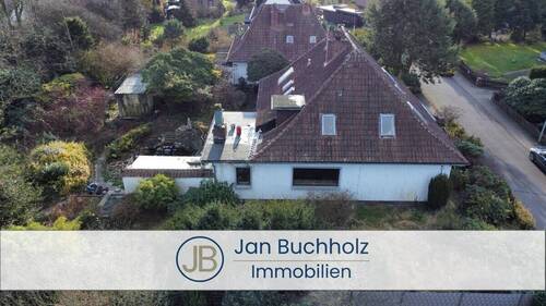 Startbild - Baugrundstück mit Altbestand in guter Lage von Jesteburg