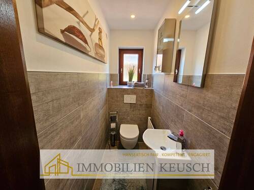 Modernes Gäste WC - Mehrfamilienhaus, Wohnhaus mit 172,10 m&sup2; in Thedinghausen zum Kaufen