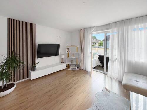 Wohnzimmer - 3 Zimmer Etagenwohnung zum Kaufen in Troisdorf