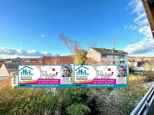 Balkon mit Ausblick - 