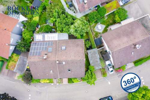 Draufsicht - Haus statt Wohnung 