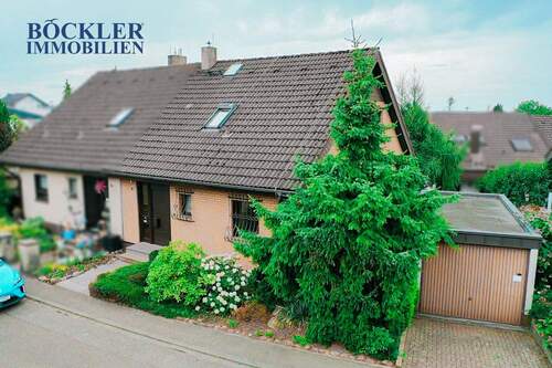 Außenansicht - 4 Zimmer Doppelhaushälfte zum Kaufen in Kieselbronn