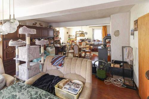 Wohnzimmer EG - 7 Zimmer Einfamilienhaus in Feldatal