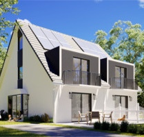 Wohnen in der Natur - Neubau-DHH mit Garten und A+ Effizienzklasse und Keller in Wohnraumqualität - München Feldmoching-Hasenbergl