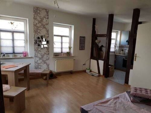 Wohnzimmer - 2 Zimmer Etagenwohnung zum Kaufen in Gudensberg