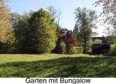 Garten mit Bungalow - Einfamilienhaus mit 105,00 m&sup2; in Jößnitz zum Kaufen