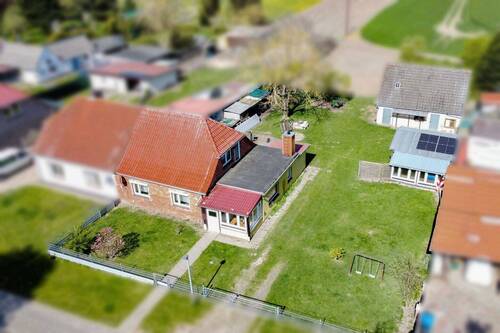 Ansicht von oben - Einfamilienhaus in Schlemmin zum Kaufen