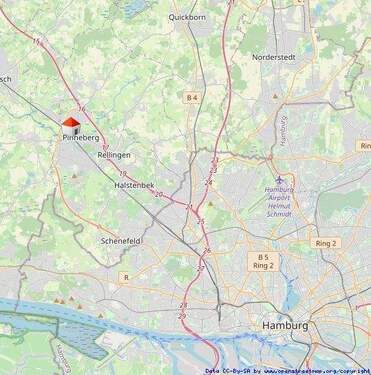 Lage in der Region - 4 Zimmer Reihenmittelhaus zum Kaufen in Pinneberg