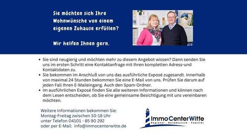 Hinweise für nächste Schritte - 4 Zimmer Reihenmittelhaus in Pinneberg