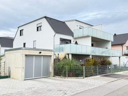 Ansicht - Neubau zum kleinen Preis - großzügige 3 Zi. - DG - Wohnung in IN-SüdKothau