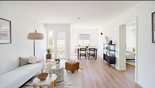 Bild 1 - frisch renovierte 3-Zimmer mit Balkon -Bezugsfertig