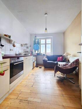 Küche - Etagenwohnung mit 85,70 m² in Köthen (Anhalt) zur Miete