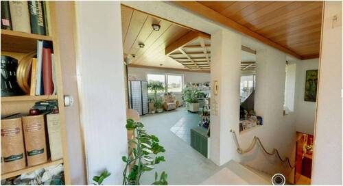 Blick in den Wohnbereich - 