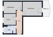 Schematischer Grundriss - 