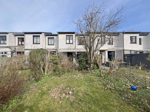 Gartenansicht - 4 Zimmer Reihenmittelhaus in Hamburg