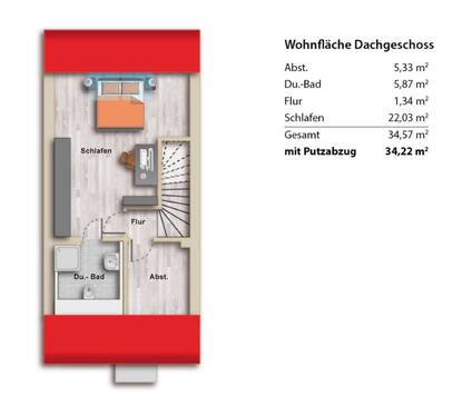 Dachgeschoss - 
