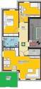 Grundriss Whg 40 im 1. OG - 