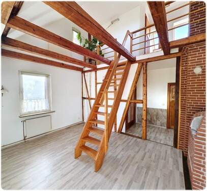Zugang zur Dachgeschossebene - 