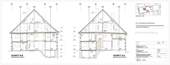 Wohnhaus Schnitte A, B - 