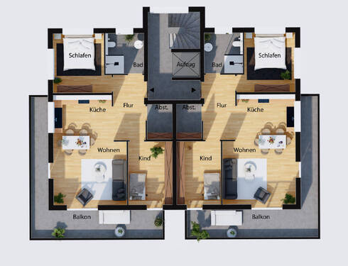 Bild4 - Etagenwohnung mit 88,00 m&sup2; in Minden-Häverstädt zur Miete