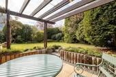 überdachte Terrasse mit Heizstrahler - 