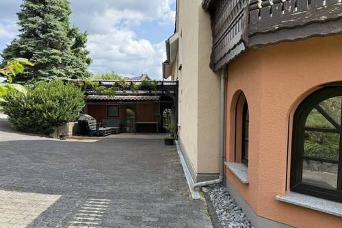 Blick zur Terrasse - 