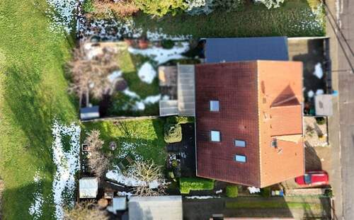 Luftbild - 5 Zimmer Doppelhaushälfte in Magdeburg