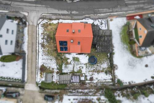 Vogelperspektive - 4 Zimmer Einfamilienhaus zum Kaufen in Bischberg